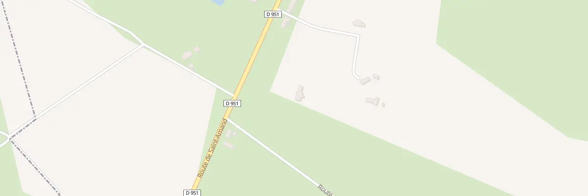 Plan du 2285 Rte de Saint Amand à Sancoins