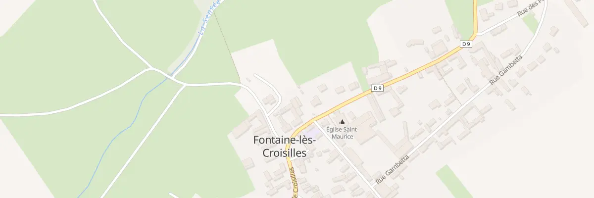 Plan du 15 Rue Albert Michel à Fontaine-lès-Croisilles