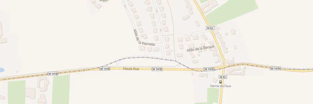 Plan du 22 All de la Pierrette à Radinghem-en-Weppes