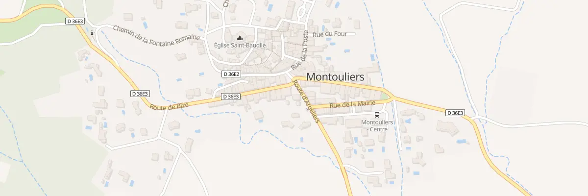 Plan du 5025 Rte d’Argeliers à Montouliers