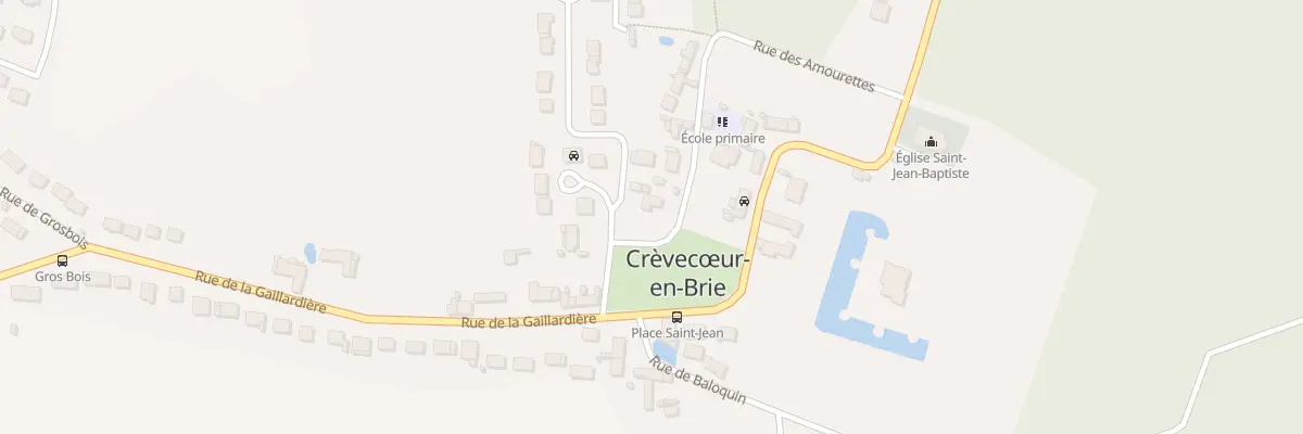 Plan du 15 Rue des Amourettes à Crèvecœur-en-Brie