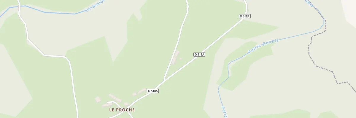 Plan du 13 Rte de Sauteloup à Durmignat