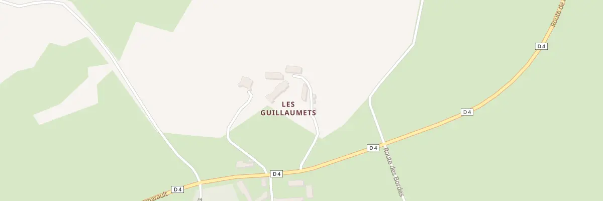 Plan du 5014 Les Guillaumets à Beaune-d’Allier