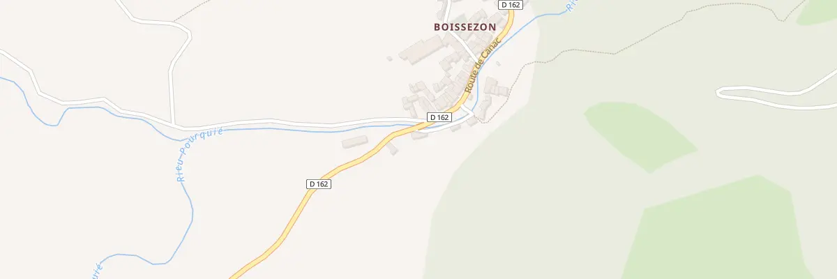 Plan du 5533 Boissezon à Murat-sur-Vèbre