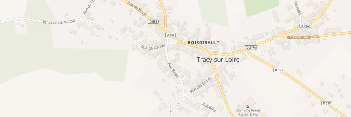 Plan du 18 Rue Basse à Tracy-sur-Loire