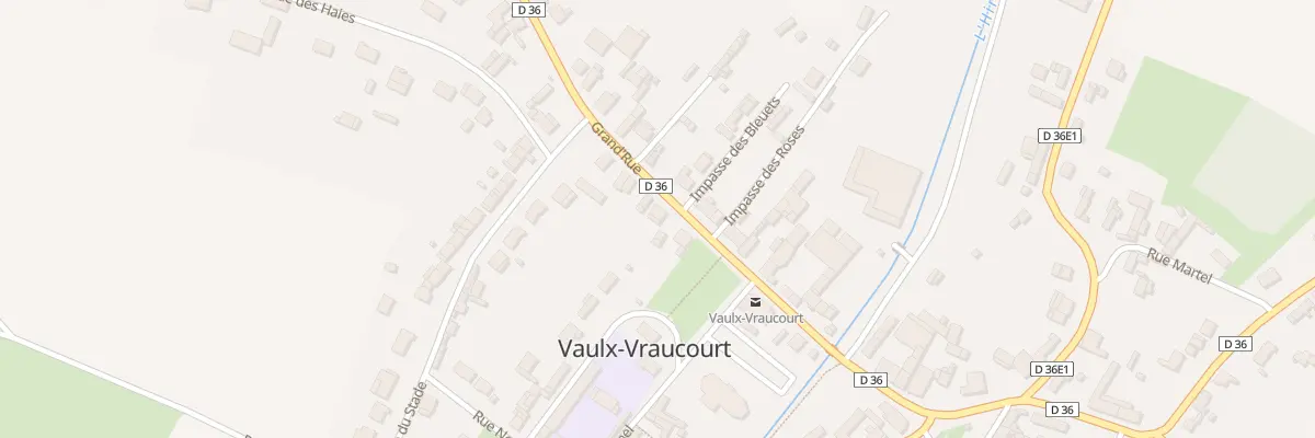 Plan du 9 Gr Grand Rue à Vaulx-Vraucourt