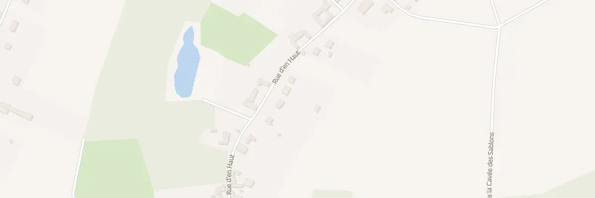 Plan du 73 Rue d’En Haut à Cannectancourt