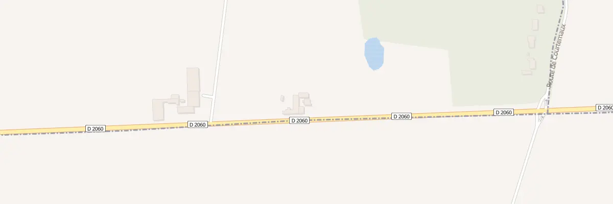 Plan du 5005 Le Point du Jour à Thorailles