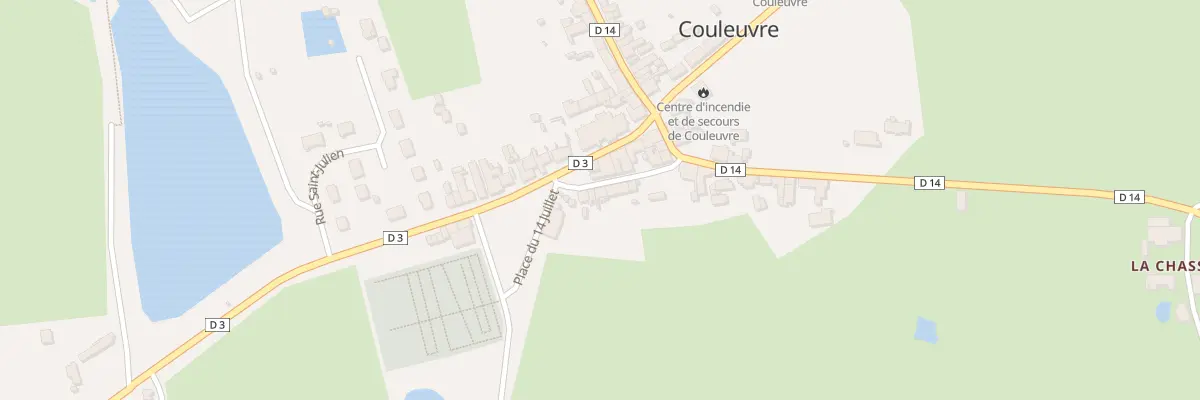 Plan du 5 Rue Charles Louis Philippe à Couleuvre