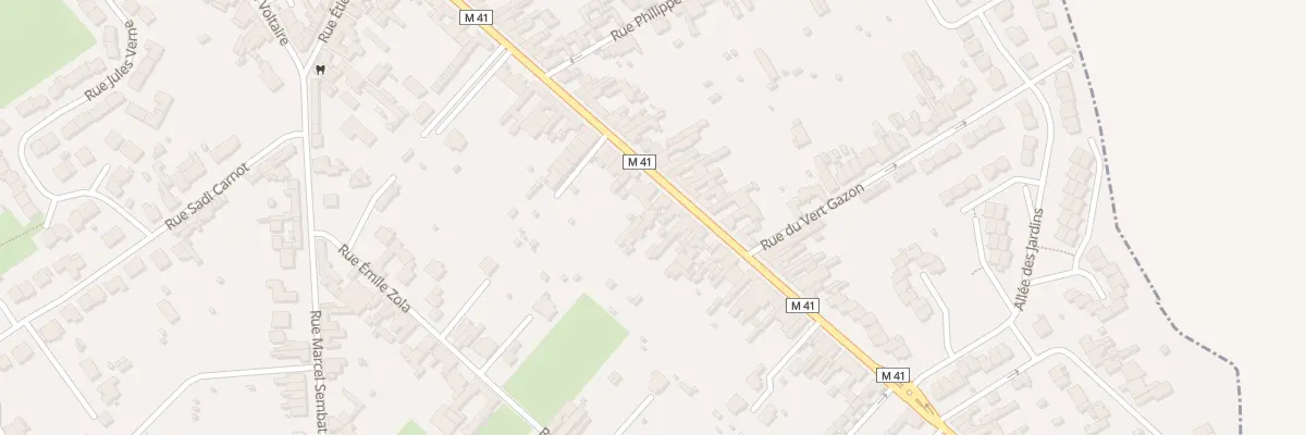 Plan du 55 Rue du Gen Leclerc à Sainghin-en-Weppes