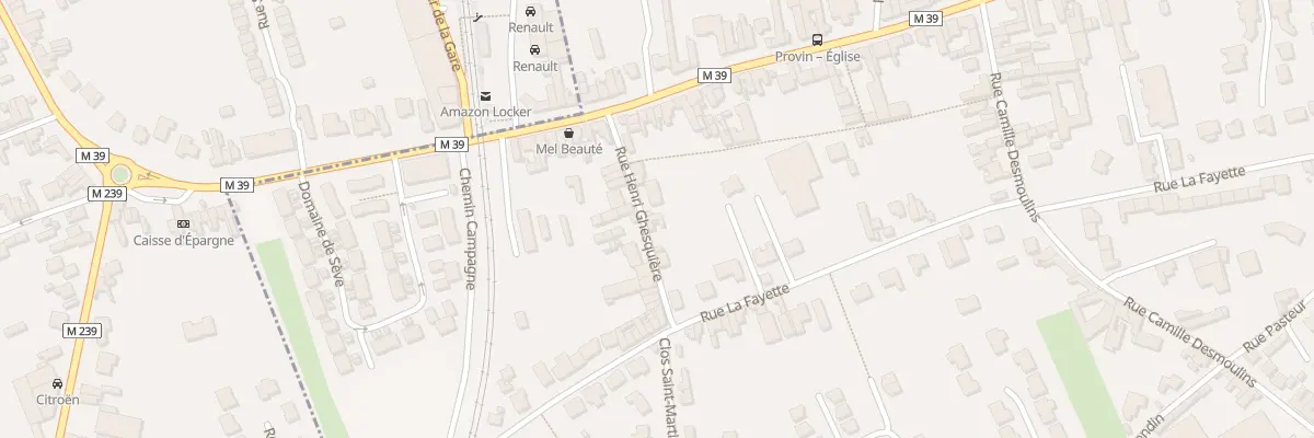 Plan du 5 Rue Henri Ghesquieres à Provin