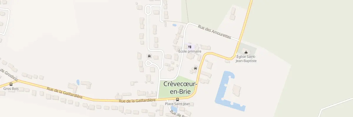 Plan du 17 Rue des Amourettes à Crèvecœur-en-Brie