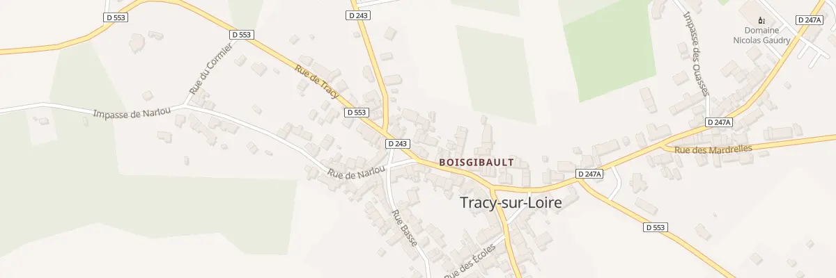 Plan du 10 Pl du Souvenir à Tracy-sur-Loire