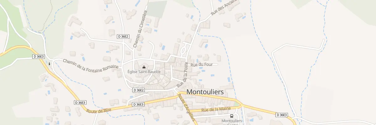 Plan du 5160 Rue du Four à Montouliers