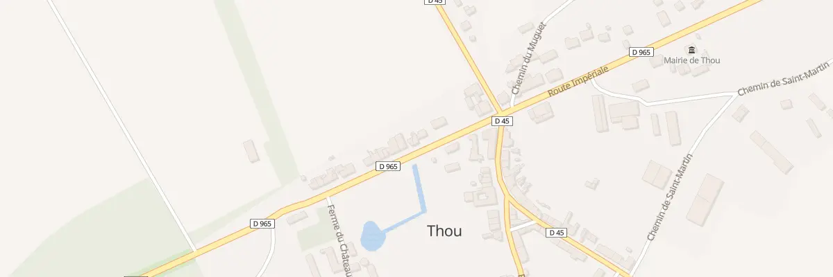 Plan du 5150 Les Gripeaux à Thou