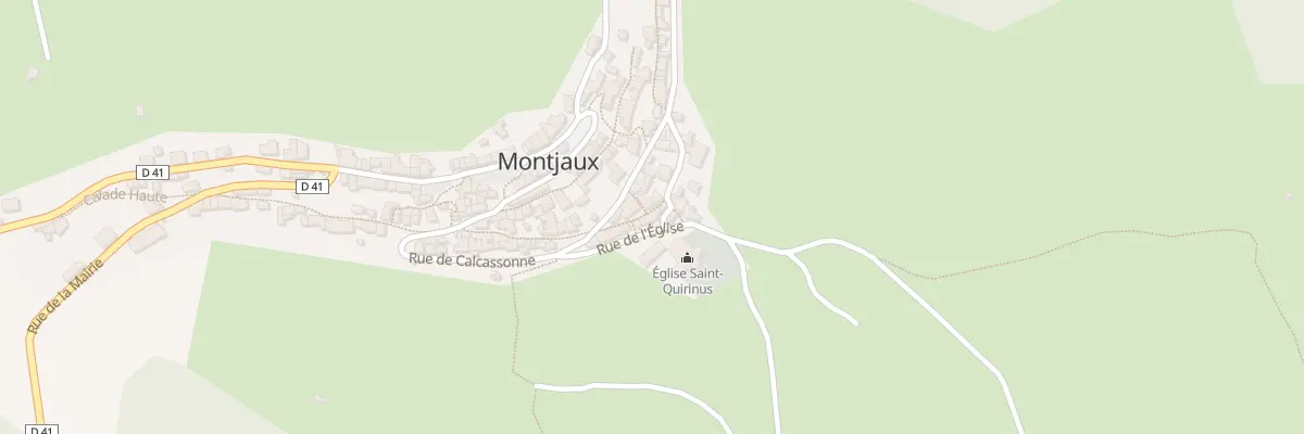 Plan du 5075 Rue de l’Eglise à Montjaux