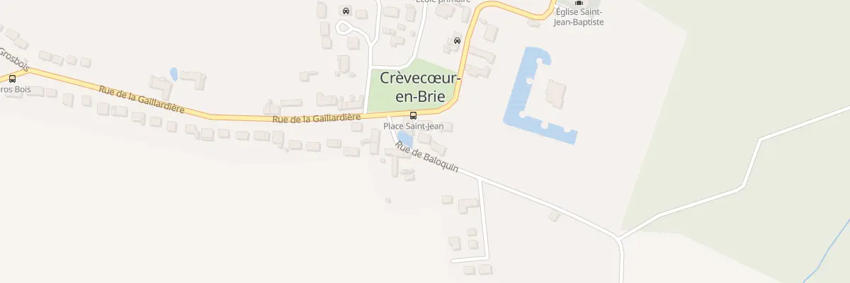 Plan du 1B Rue de Baloquin à Crèvecœur-en-Brie