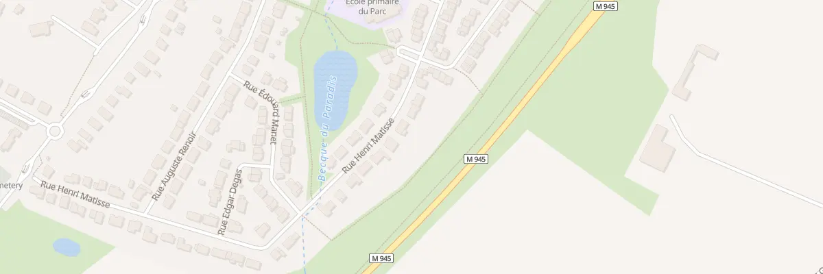 Plan du 55 Rue Henri Matisse à La Chapelle-d’Armentières