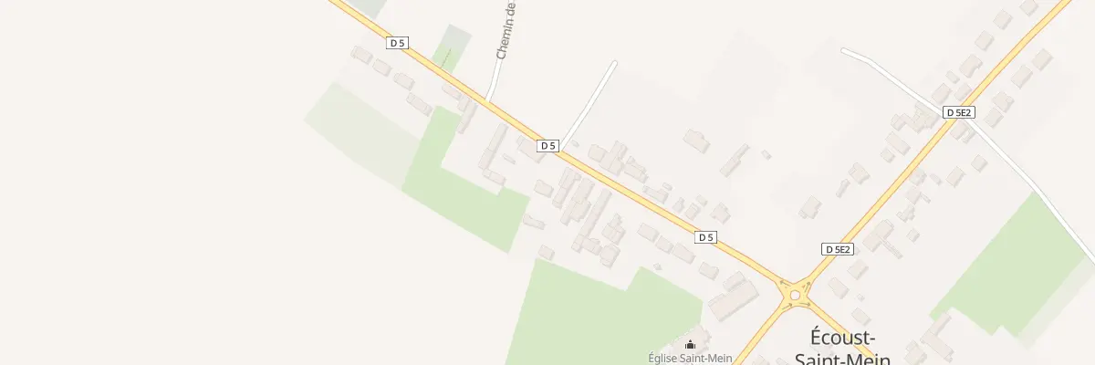 Plan du 15 Rue Marceau Dupuis à Écoust-Saint-Mein