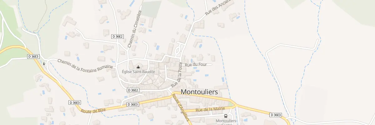 Plan du 5101 Rue du Four à Montouliers