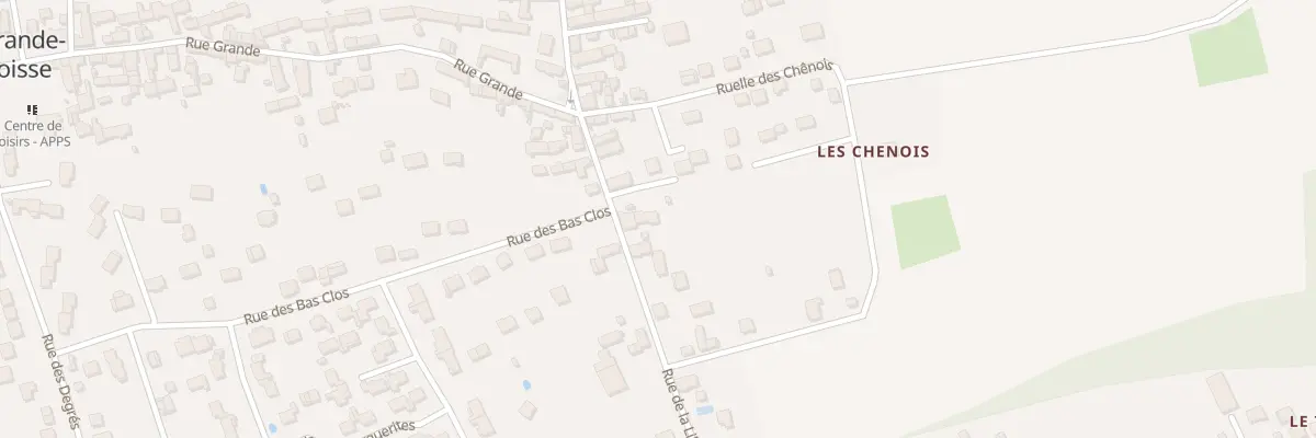 Plan du 9 Rue de la Libération à La Grande-Paroisse