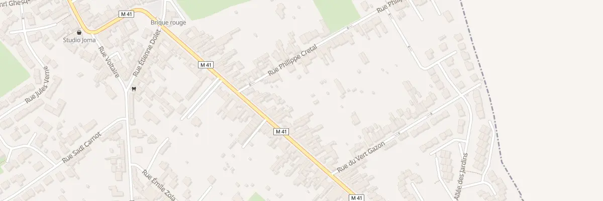 Plan du 38 Rue du Gen Leclerc à Sainghin-en-Weppes