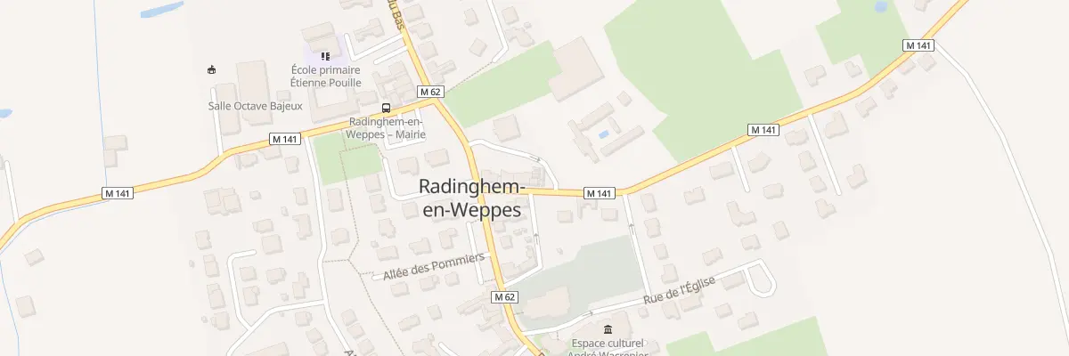 Plan du 6 Rue Pontchel Boutry à Radinghem-en-Weppes