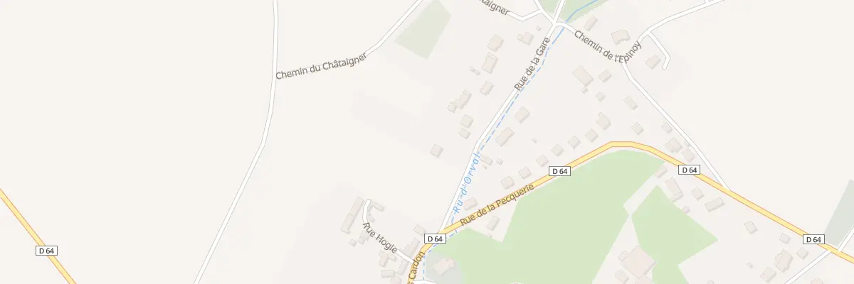 Plan du 7 Rue de la Gare à Cannectancourt