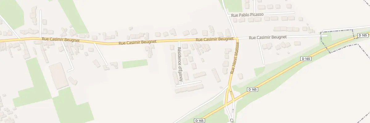 Plan du 7 Rue Casimir Beugnet à Meurchin
