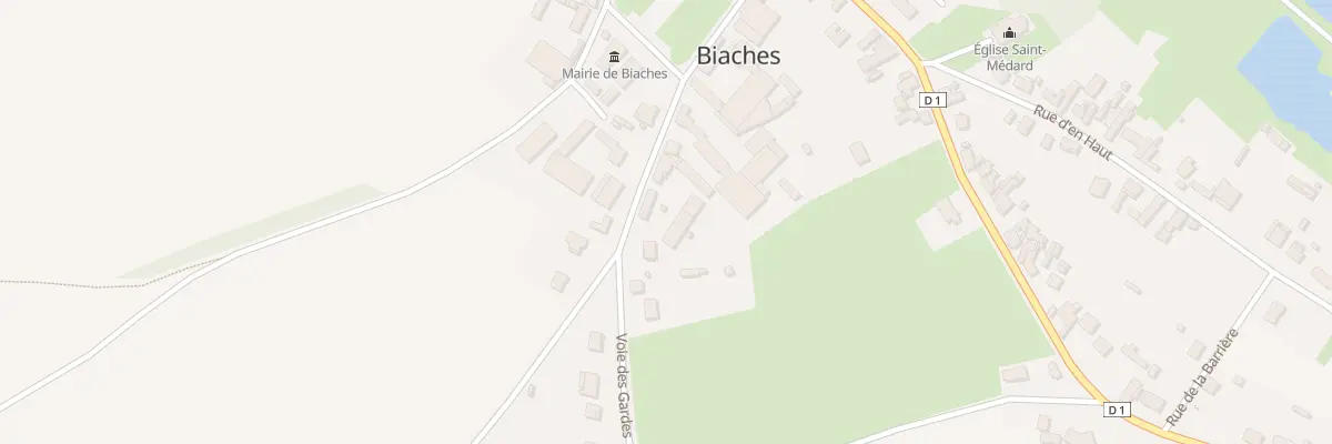 Plan du 12 Rue de Barleux à Biaches