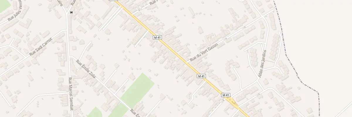 Plan du 75 Rue du Gen Leclerc à Sainghin-en-Weppes