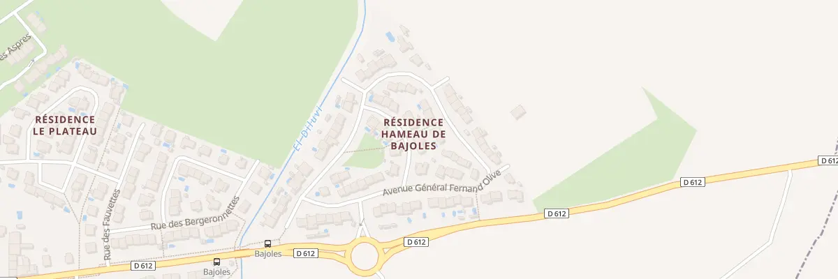 Plan du 5 Rue Jean Moulin à Bages