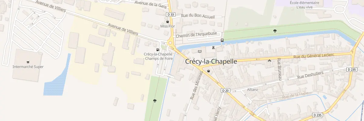 Plan du 4 Rue du Général Leclerc à Crécy-la-Chapelle