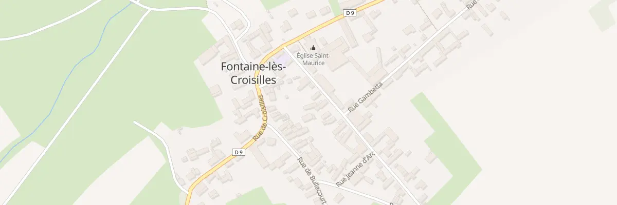 Plan du 4 Rue Pasteur à Fontaine-lès-Croisilles
