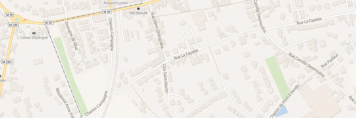 Plan du 89 Rue Lafayette à Provin