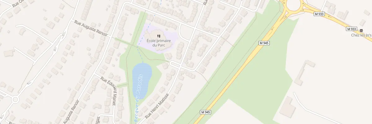 Plan du 45 Rue Henri Matisse à La Chapelle-d’Armentières