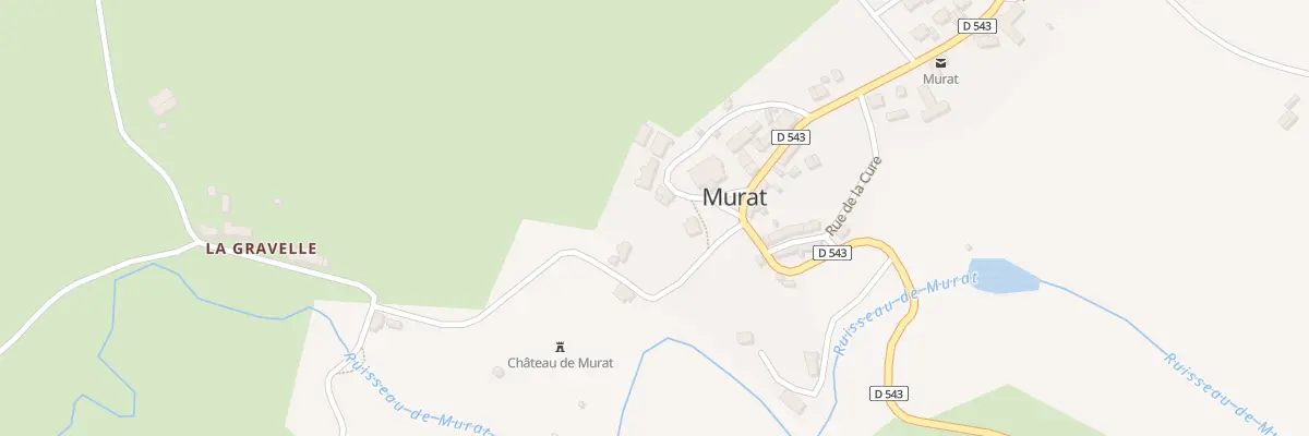 Plan du 14 Rue de l’Eglise à Murat