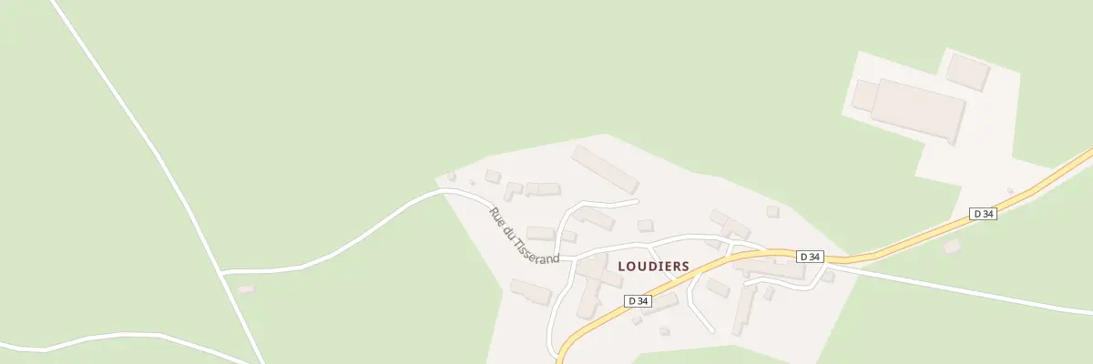 Plan du 5144 Loudiers à Paulhac