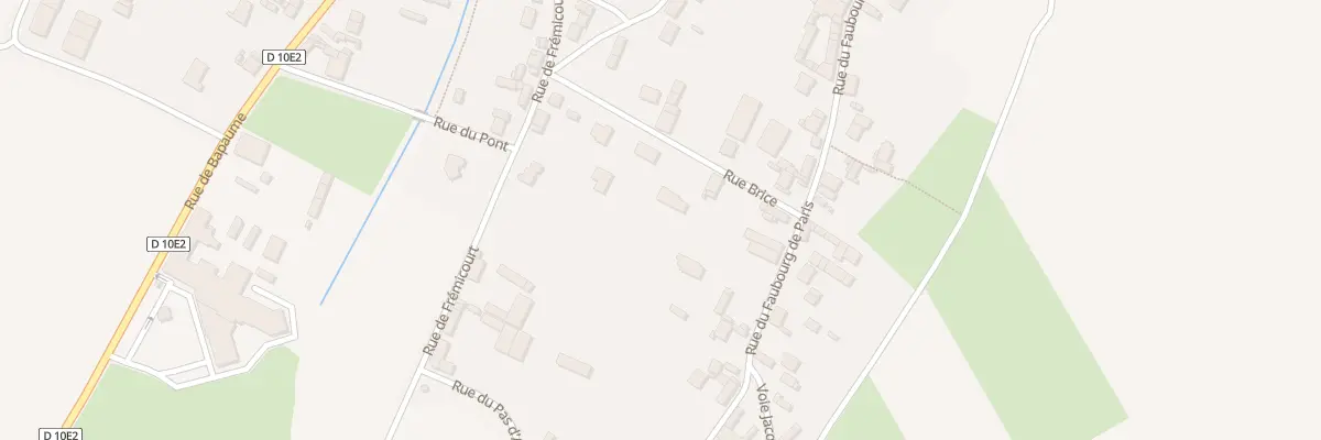 Plan du 4 Rue Brice à Vaulx-Vraucourt