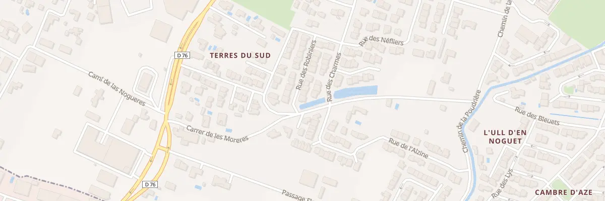 Plan du 19 Rue des Robiniers à Pia