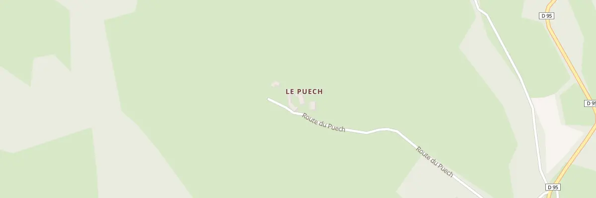Plan du 5188 Le Puech à Vimenet