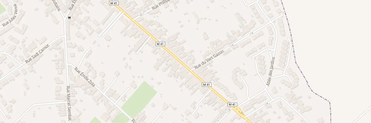 Plan du 60 Rue du Gen Leclerc à Sainghin-en-Weppes