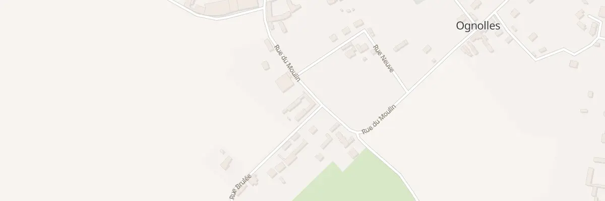Plan du 37 Rue du Moulin à Ognolles