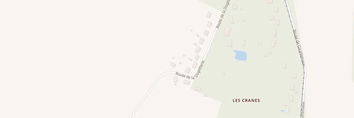 Plan du 26 Rte de la Dogetterie à Thorailles