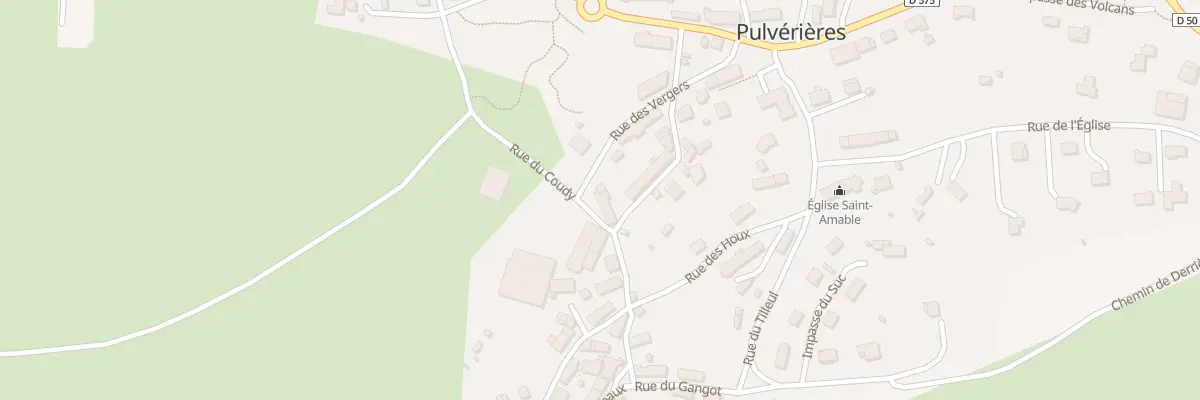 Plan du 9006 Rue du Gui à Pulvérières