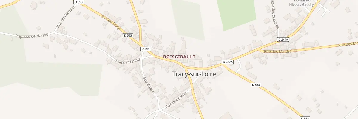 Plan du 6 Rue du 14 Juillet à Tracy-sur-Loire