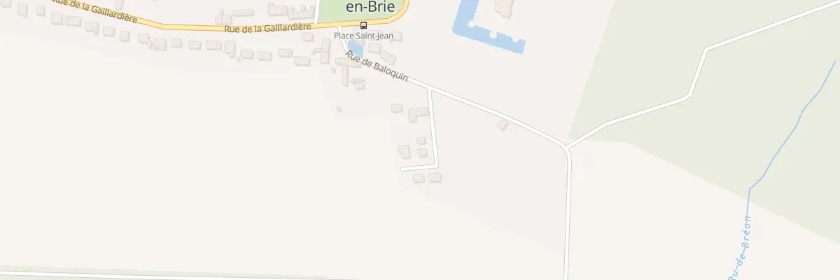 Plan du 4 Rue du Grand Chêne à Crèvecœur-en-Brie