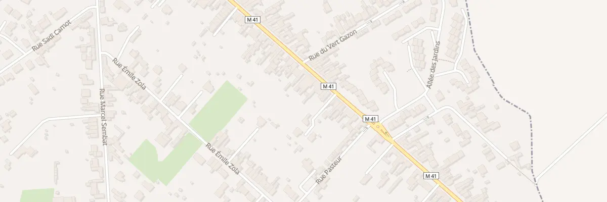 Plan du 95 Rue du Gen Leclerc à Sainghin-en-Weppes