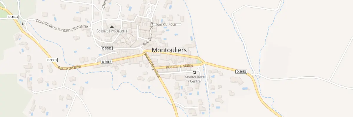 Plan du 5119 Rte de Quarante à Montouliers