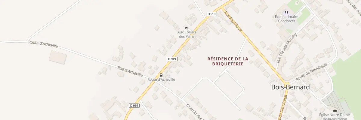 Plan du 111 Rte d’Arras à Bois-Bernard